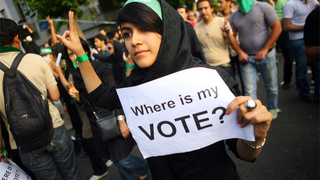 In Iran, "Pretty" <em>Is</em> Sometimes The Protest